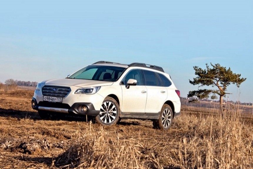 Всю неделю за рулем нового Subaru Outback Олега Растегаева не покидало ощущение «ступенчатости»!