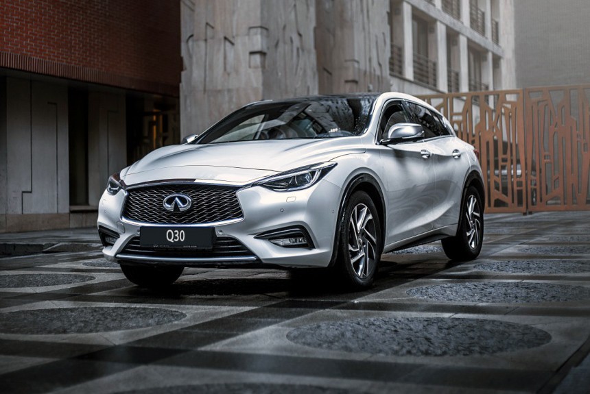 Компания Infiniti объявила рублевые цены на новый кроссовер «QX30»