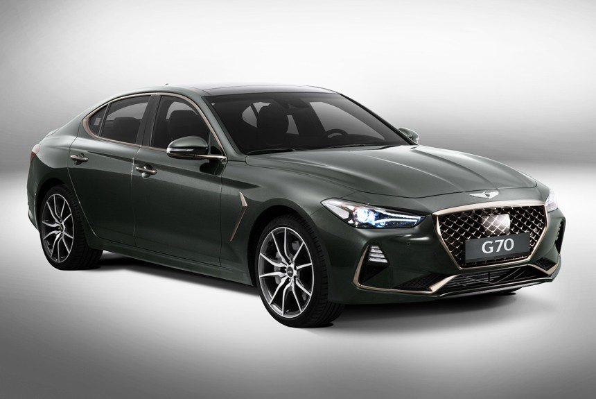 Хёндай официально представил чудный седан Genesis G70 Хёндай официально представил чудный седан Genesis G70