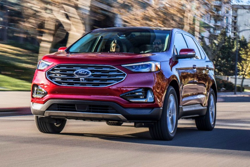 Кроссовер Ford Edge подтяжка лица и заряженная версия Кроссовер Ford Edge подтяжка лица и заряженная версия