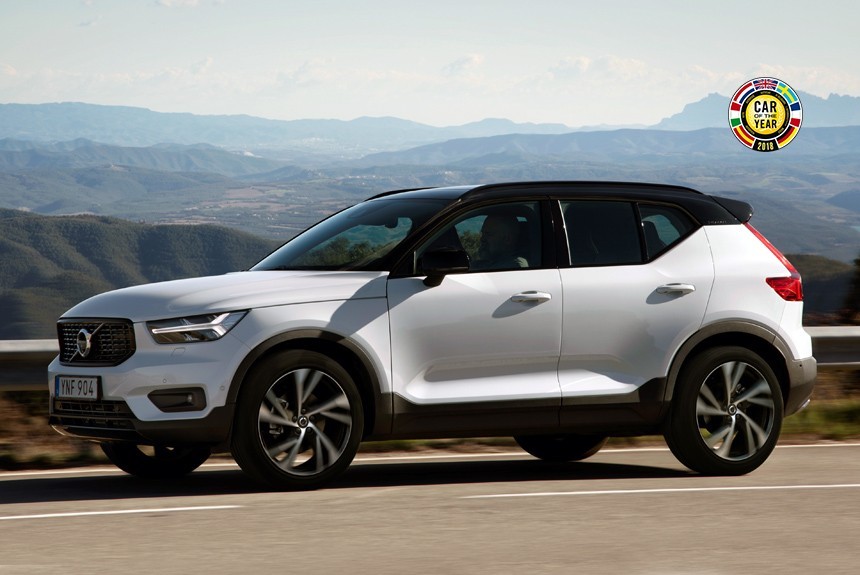 Кроссовер Вольво XC40 выбрали европейским «Автомобилем года 2018»