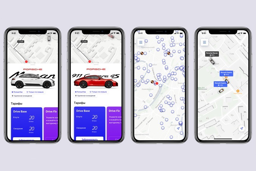 В московском каршеринге появятся Porsche В московском каршеринге появятся Porsche