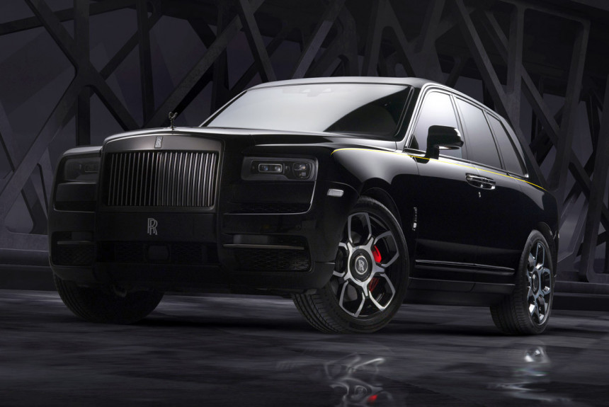 Представлен самый мощный Rolls Royce Cullinan Black Badge