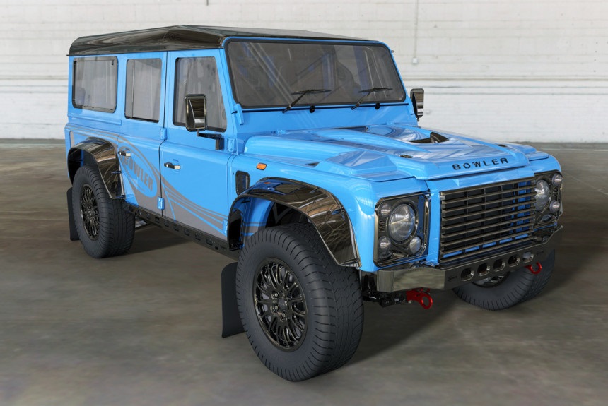 Ленд Ровер Baby Defender в 2022 г. вначале появится с FWD